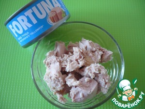 Котлеты из консервированного тунца "FORTUNA" Котлеты из консервированного тунца "FORTUNA"