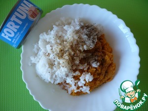 Котлеты из консервированного тунца "FORTUNA" Котлеты из консервированного тунца "FORTUNA"