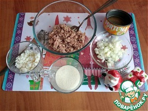Котлеты из консервированного тунца в масле