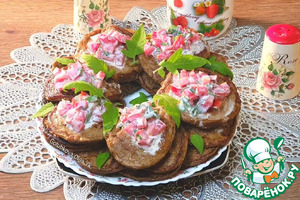 Котлеты из куриной печени с припеком