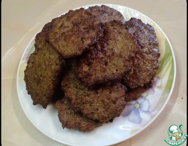 Котлеты из печени Котлеты из печени