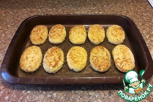 Котлеты из трех видов рыб с салом