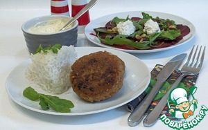 Котлеты из тунца и овсянки