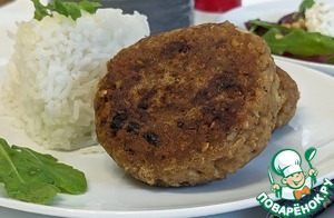 Котлеты из тунца и овсянки