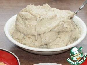 Котлеты со спаггети и грибным соусом Котлеты со спаггети и грибным соусом