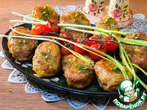 Котлеты в картофельной панировке