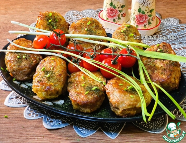 Котлеты в картофельной панировке