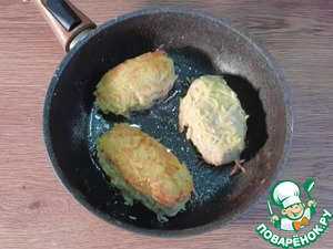Котлеты в картофельной панировке