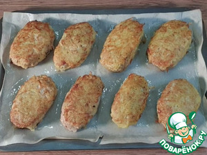 Котлеты в картофельной панировке