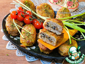 Котлеты в картофельной панировке