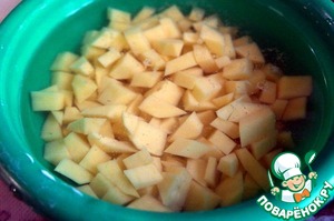 Козьи ребрышки с картошкой