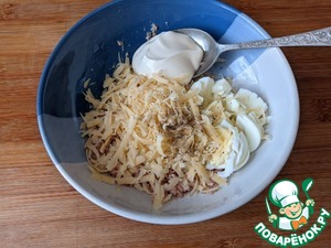 Крабовые палочки, фаршированные тунцом и сыром Крабовые палочки, фаршированные тунцом и сыром