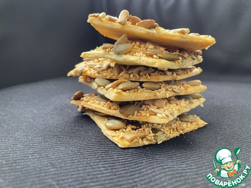 Крекер с семечками Крекер с семечками