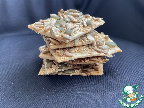 Крекер с семечками Крекер с семечками