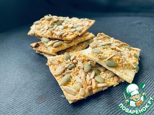 Крекер с семечками Крекер с семечками