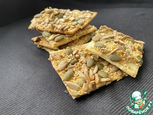 Крекер с семечками Крекер с семечками