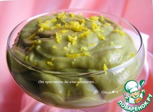 Крем-десерт "Авокадо и хурма" Крем-десерт "Авокадо и хурма"