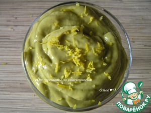 Крем-десерт "Авокадо и хурма" Крем-десерт "Авокадо и хурма"