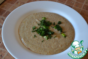 Крем-суп грибной