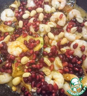 Креветки и цуккини с лимоном Креветки и цуккини с лимоном