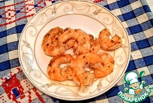 Креветки с перечным соусом