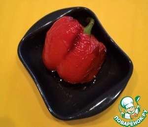 Креветки с перечным соусом