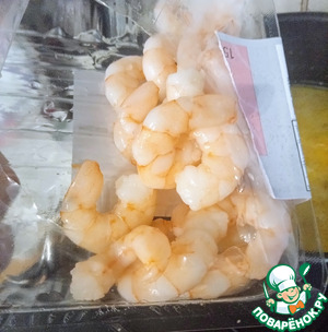 Креветки с зелёным луком "Ода Ямайке" Креветки с зелёным луком "Ода Ямайке"