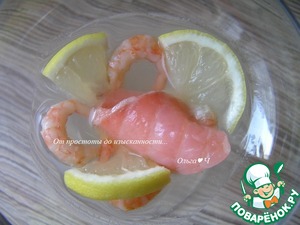 Креветки в шампанском Креветки в шампанском