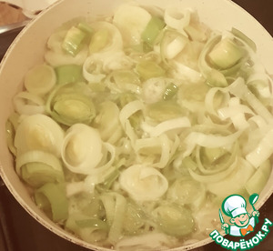 Крок-месье с луком-пореем Крок-месье с луком-пореем