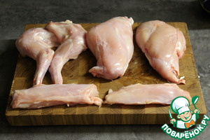 Кролик на гриле в азиатском стиле Кролик на гриле в азиатском стиле