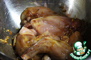 Кролик на гриле в азиатском стиле Кролик на гриле в азиатском стиле