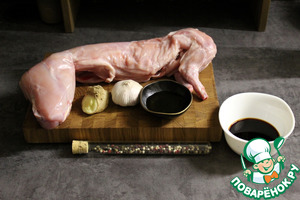 Кролик на гриле в азиатском стиле Кролик на гриле в азиатском стиле