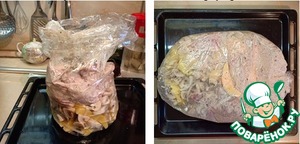 Кролик под соусом, запечённый в пакете Кролик под соусом, запечённый в пакете