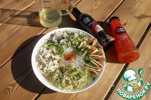 Кукси-корейский холодный суп Кукси-корейский холодный суп