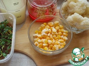 Кукурузно-капустный смузи с пажитником Кукурузно-капустный смузи с пажитником