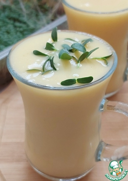 Кукурузно-капустный смузи с пажитником Кукурузно-капустный смузи с пажитником
