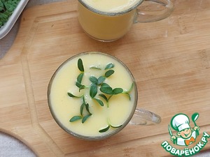 Кукурузно-капустный смузи с пажитником Кукурузно-капустный смузи с пажитником