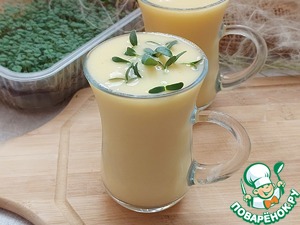 Кукурузно-капустный смузи с пажитником Кукурузно-капустный смузи с пажитником