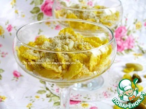 Кукурузные хлопья с орехами