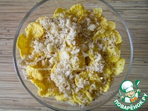 Кукурузные хлопья с орехами