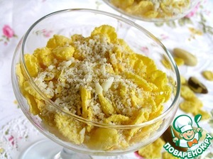 Кукурузные хлопья с орехами