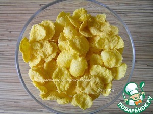 Кукурузные хлопья с орехами