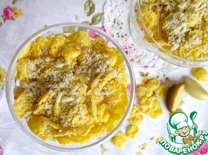 Кукурузные хлопья с орехами