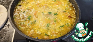 Кулеш с копчёным салом