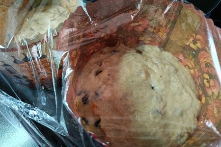 Кулич с творогом и апельсиновой цедрой