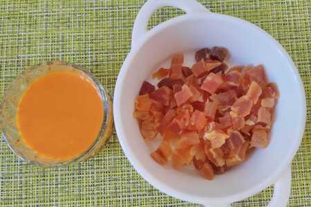 Кулич "старинный" с облепиховой глазурью Кулич "старинный" с облепиховой глазурью