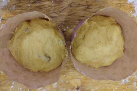 Кулич "старинный" с облепиховой глазурью Кулич "старинный" с облепиховой глазурью