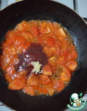 Купаты с соусом из томатов