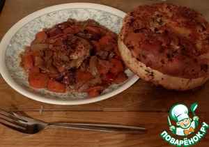 Курица ясса по-сенегальски Курица ясса по-сенегальски