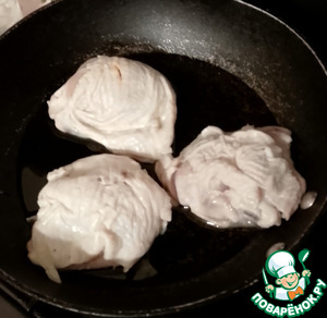 Курица ясса по-сенегальски Курица ясса по-сенегальски